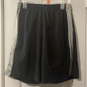Large Game Time Black Athletics Shorts